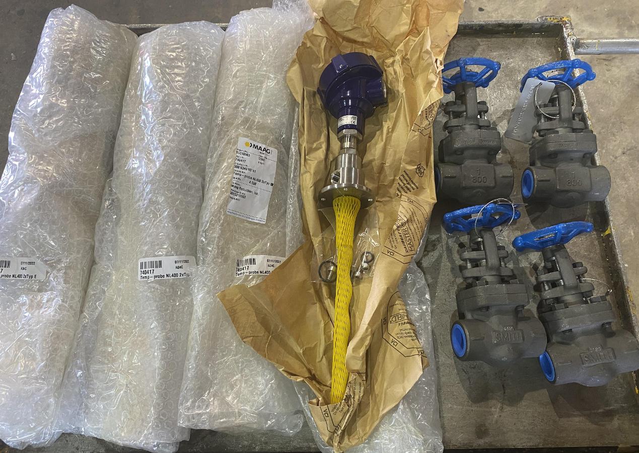Surplus Thermocouples & Valves 