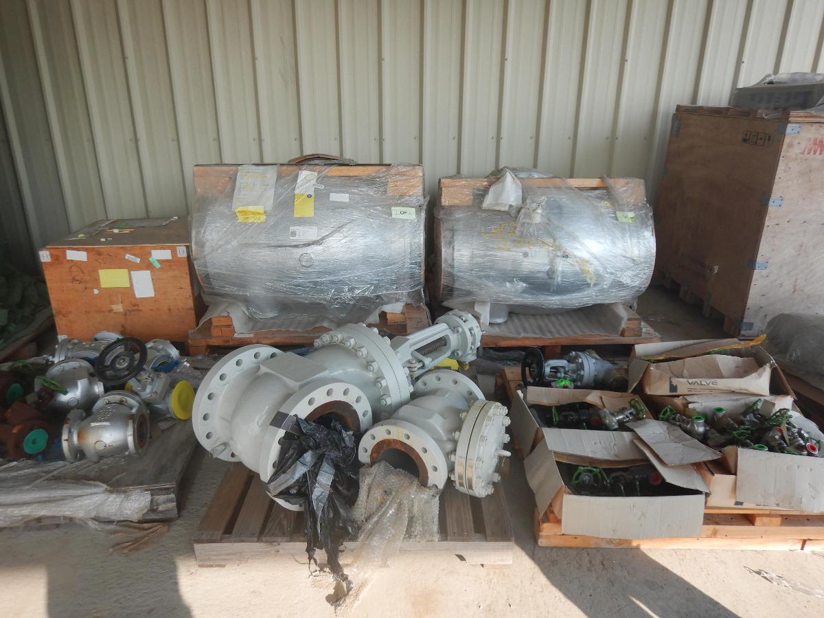 Lot of New Surplus Gate, Global, and Check Valves 
